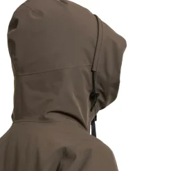 Didriksons Helle parka outdoor jack dames mocha brown< Outdoor Jack