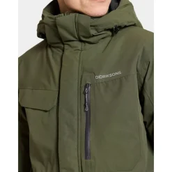 Didriksons Stefan USX outdoor jack heren deep green< Jassen