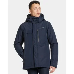Didriksons Stefan USX outdoor jack heren dark night blue< Jassen