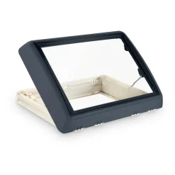 Dakluiken-Dometic Midi Heki FL dakluik met zwengel zwart