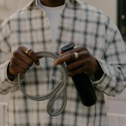 Drinkflessen-Dopper koord sandy black