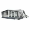 Doréma Diamond XL300 De Luxe voortent 25 mm stalen frame  antraciet< Voortent Caravan