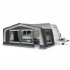 Doréma Monza XL270 voortent 25 mm stalen frame antraciet< Voortent Caravan