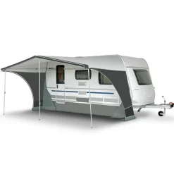 Doréma Multi Nova voortent FTP frame antraciet< Voortent Caravan