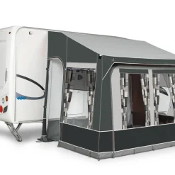 Doréma Quattro deeltent 225 x 200 cm 25 mm stalen frame  antraciet< Deeltenten