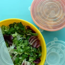 Dotz Siliconen vershouddeksels ø 6 - 21 cm transparant 6-pack< Vershouddozen