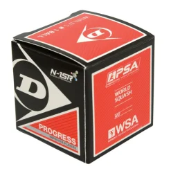 Squash-Dunlop Progress squashbal black