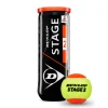 Dunlop Stage 2 Orange tennisballen 3-pack oranje geel< Tennisballen