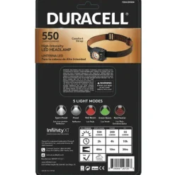 Verlichting|Hoofdlampen-Duracell DH550 LED hoofdlamp