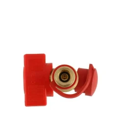 Gaskoppelstukken-DWS afsluitkraan met snelkoppeling 8 mm -  knelkoppeling 8 mm