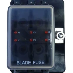 DWS ATO Steekzekeringhouder + 6 leds< Zekeringen