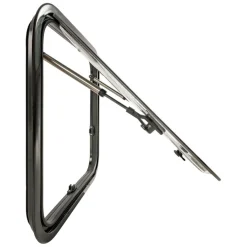 Ramen & Toebehoren-DWS Camping  Klapraam getint inclusief combihor wit 500 x 300  mm