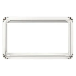 Ramen & Toebehoren-DWS Camping  Klapraam getint inclusief combihor wit 700 x 350  mm