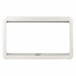 Ramen & Toebehoren-DWS Camping  Klapraam transparant inclusief combihor wit 1000 x 500 mm