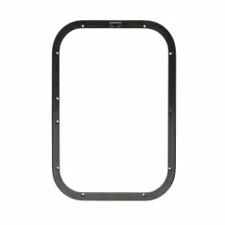 Ramen & Toebehoren-DWS Camping  Klapraam transparant inclusief combihor wit 350 x  500 mm