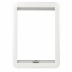 Ramen & Toebehoren-DWS Camping  Klapraam transparant inclusief combihor wit 350 x  500 mm