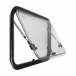 DWS Camping  Klapraam transparant inclusief combihor wit 700 x  400 mm< Ramen & Toebehoren