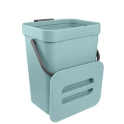 Emmers & Bakken-DWS Camping  Prullenbak met zuignapbevestiging blauw