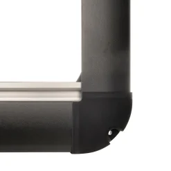 Ramen & Toebehoren-DWS Camping  Rechthoekig klapraam inclusief combihor zwart  900 x 450 mm