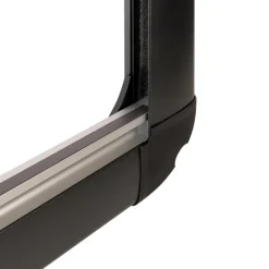 DWS Camping  Rechthoekig klapraam inclusief combihor zwart 350 x 500 mm< Ramen & Toebehoren