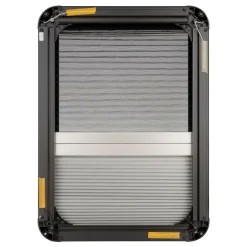 DWS Camping  Rechthoekig klapraam inclusief combihor zwart 350 x 500 mm< Ramen & Toebehoren