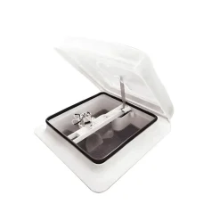 DWS Camping  Turbo Vent 28 dakluik transparant< Dakluiken