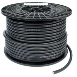 DWS Dubbel geïsoleerde kabel zwart 50 mm< Kabels