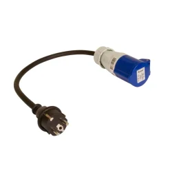 DWS Frans verloop Schuko/CEE< Camping Elektra