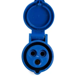 Camping Elektra-DWS Frans verloop Schuko/CEE contra stekker