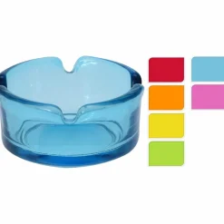 Accessoires-DWS Glazen asbak assorti