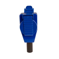 Camping Elektra-DWS Haakse koppeling CEE/Schuko 230 volt