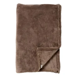 Overige Accessoires-DWS Harvey fleece plaid 150 x 200 cm driftwood