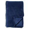 DWS Harvey fleece plaid 150 x 200 cm insignia blue< Overige Accessoires