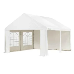 Tunneltenten|Partytenten-DWS Ibiza partytent 400 x 400 cm white