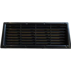DWS Koelkast ventilatierooster 340 x 115 mm zwart< Koelkasten