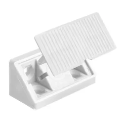 DWS Meubelverbinders 4 gaats wit per 10 stuks< Hang- & Sluitwerk