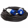 DWS neopreen kabel inclusief CEE stekkers 10 meter< Camping Elektra