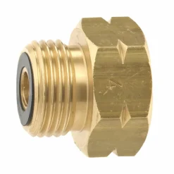 Gaskoppelstukken-DWS Neusstuk Shell binnendraad x Din buitendraad