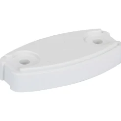 Hang- & Sluitwerk-DWS Plopp onderlegplaat wit