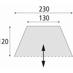 Tunneltenten|Strandtenten-DWS Saba strandtent blue