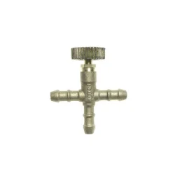 Gaskoppelstukken-DWS slangtule T-stuk met kraan