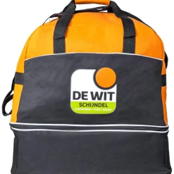 DWS sporttas black orange< Sporttas|Voetbaltas