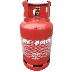 Lpg-DWS Staande LPG dampfles hervulbaar staal