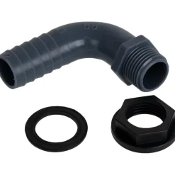 DWS Tankdoorvoer haaks 20 mm 1/2"< Tankdoorvoeren & Afvoerpluggen