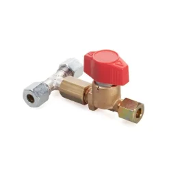 Gaskoppelstukken-DWS verdeelkraan met T-stuk 8 mm