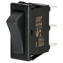 Schakelmateriaal-DWS Wipschakelaar 16A zwart