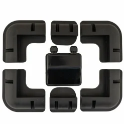 DWS Zonnepaneel montageset 7-delig zwart< Zonnepanelen & Energie