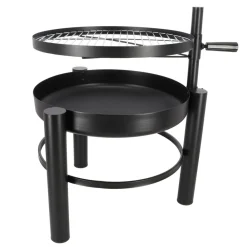 Esschert Design  Vuurschaal S met bbq rooster< Vuurschalen