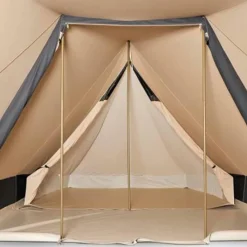 4-Persoons Tent|Tunneltenten-Esvo Bedouin 300 piramidetent beige