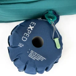 Exped MegaMat Duo LW+ self-inflating slaapmat cypress green< Slaapmatten